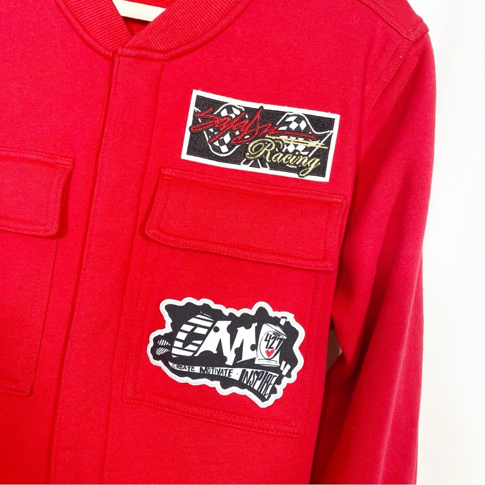 Champion X King Saladeen Moneybear Coverall Boiler Suit Jumpsuit Red Unisex - Picture 3 of 16